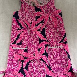Lilly Pulitzer Pink and White Dress size 6